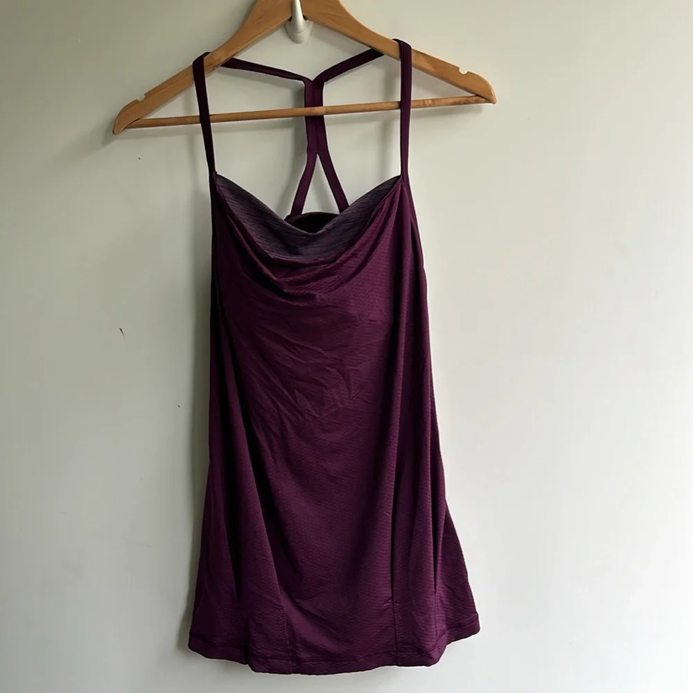 Lululemon C.Y.B. Tank Top Open Back Built-in Bra - Picture 4 of 8